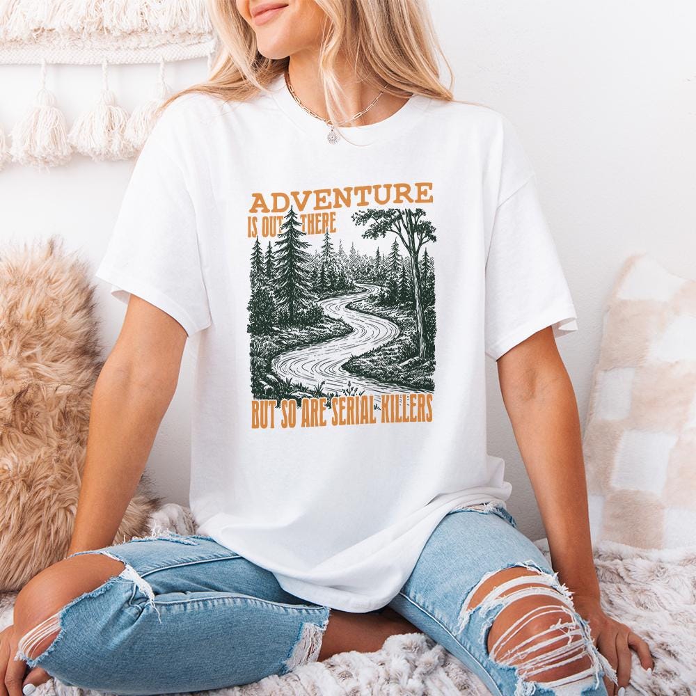 Funny Outdoors Forest Camping, Sublimation and Clipart PNG - 300 DPI