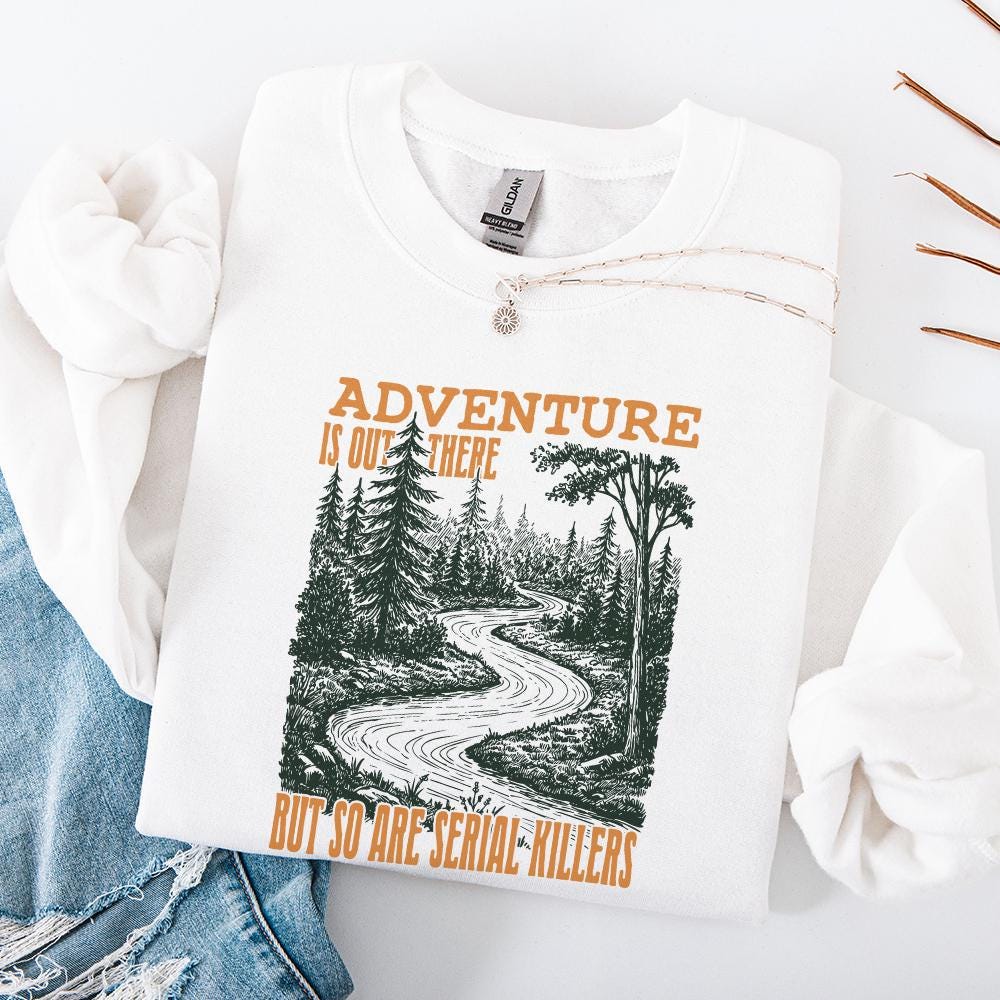 Funny Outdoors Forest Camping, Sublimation and Clipart PNG - 300 DPI