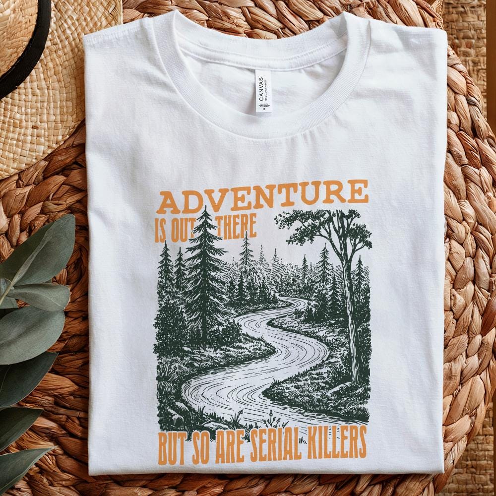 Funny Outdoors Forest Camping, Sublimation and Clipart PNG - 300 DPI