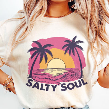 Summer Shirt Designs, Retro Summer PNG - 300 DPI Design for T-Shirt