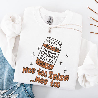 Funny Salsa Tee PNG, Chunky Salsa Me Too - 300 DPI Design for T-Shirt