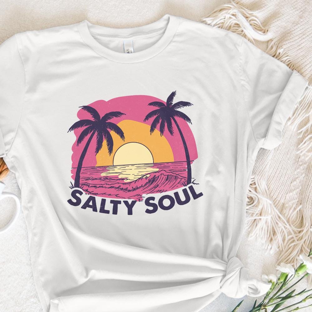 Summer Shirt Designs, Retro Summer PNG - 300 DPI Design for T-Shirt