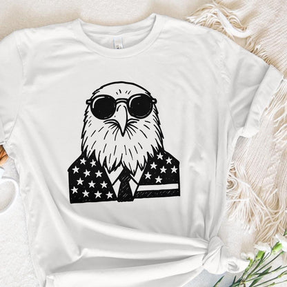 Patriotic 4th of July PNG, American Eagle Vintage Design - 300 DPI Design