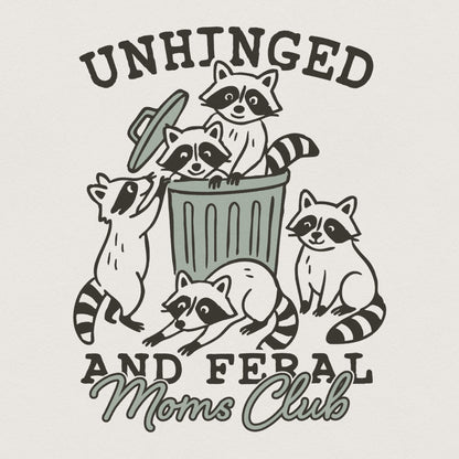 Unhinged Feral PNG, Raccoon Opossum PNG - 300 DPI Design for T-Shirt