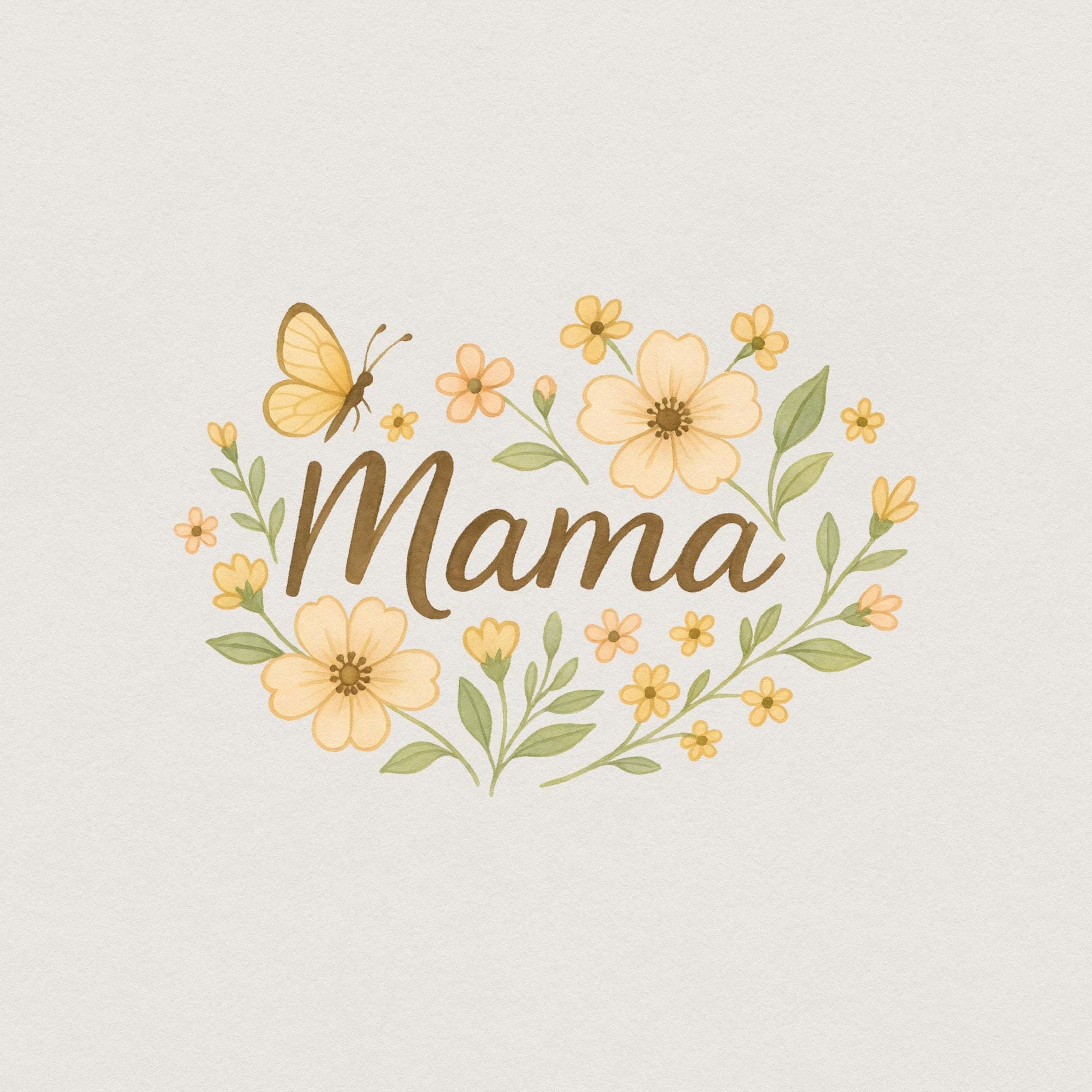 Floral Mama Coquette Bow PNG, Mama Floral PNG - 300 DPI Design for T-Shirt