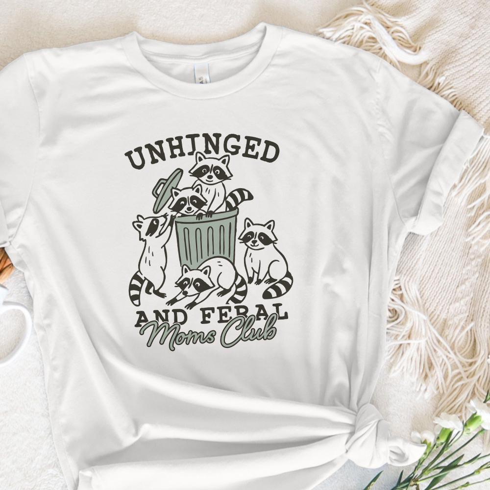 Unhinged Feral PNG, Raccoon Opossum PNG - 300 DPI Design for T-Shirt