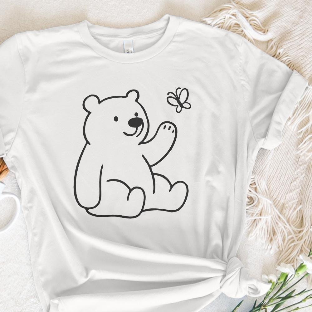 Bear Png, Boho Mama png - 300 DPI Design for T-Shirt