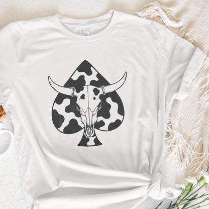 Western Bull Skull PNG, Retro & Neon Western PNG - 300 DPI Design for