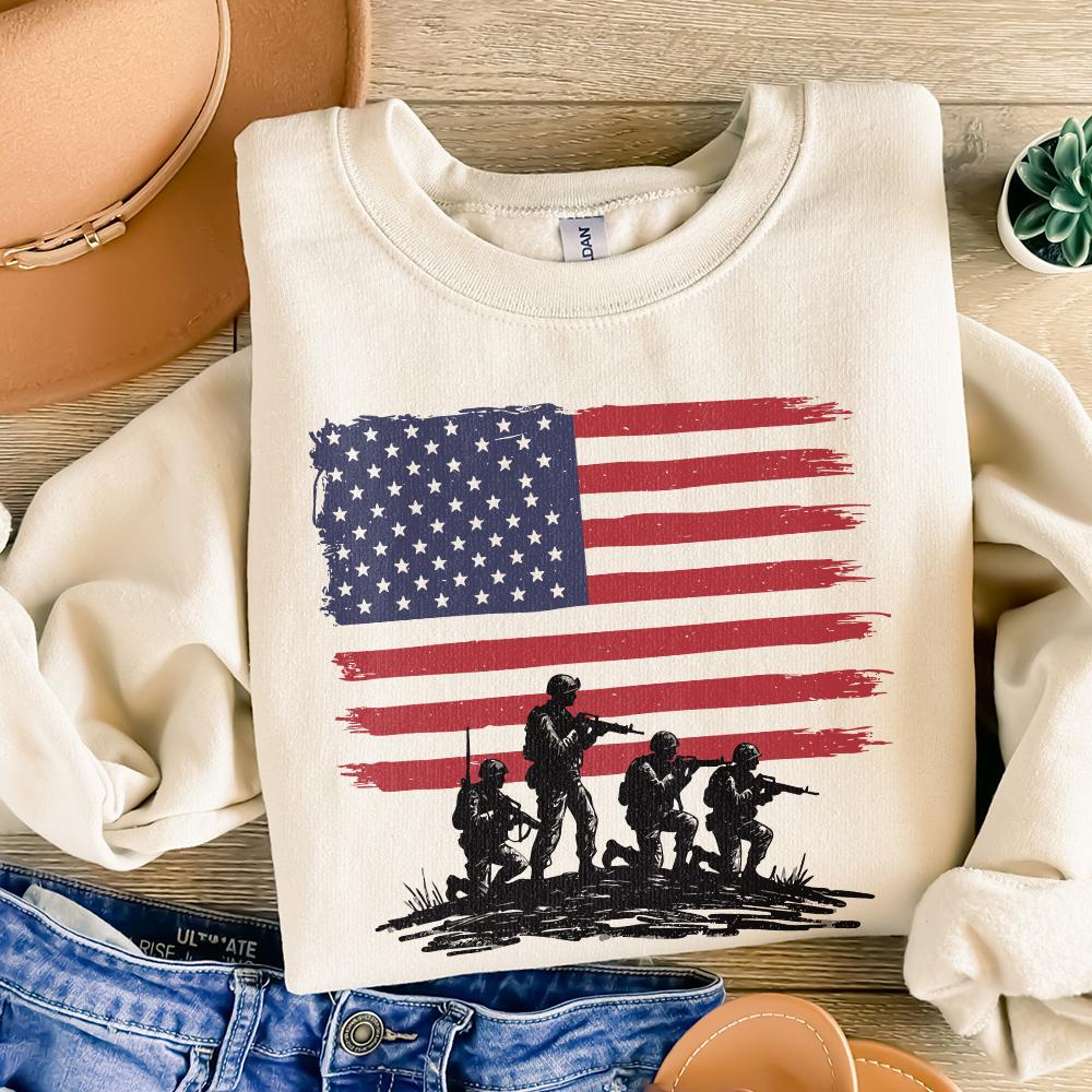 Land of the Free PNG, Patriotic PNG - 300 DPI Design for T-Shirt