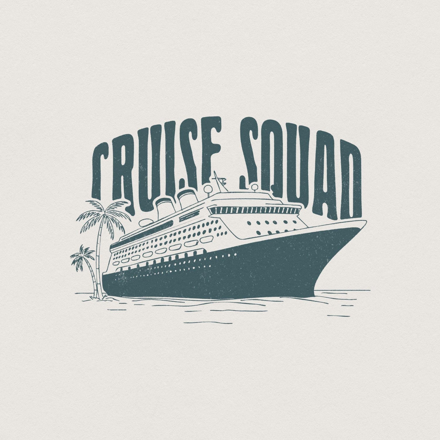 Cruise Squad 2025 Png, Family Vacation 2025 - 300 DPI Design for T-Shirt