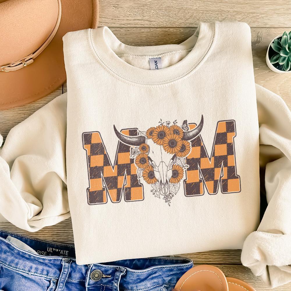 Western Mama Png, Howdy Cowhide - 300 DPI Design for T-Shirt