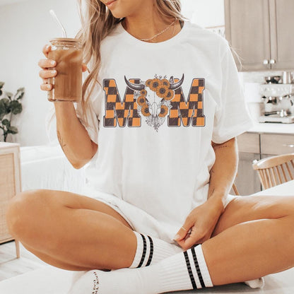 Western Mama Png, Howdy Cowhide - 300 DPI Design for T-Shirt