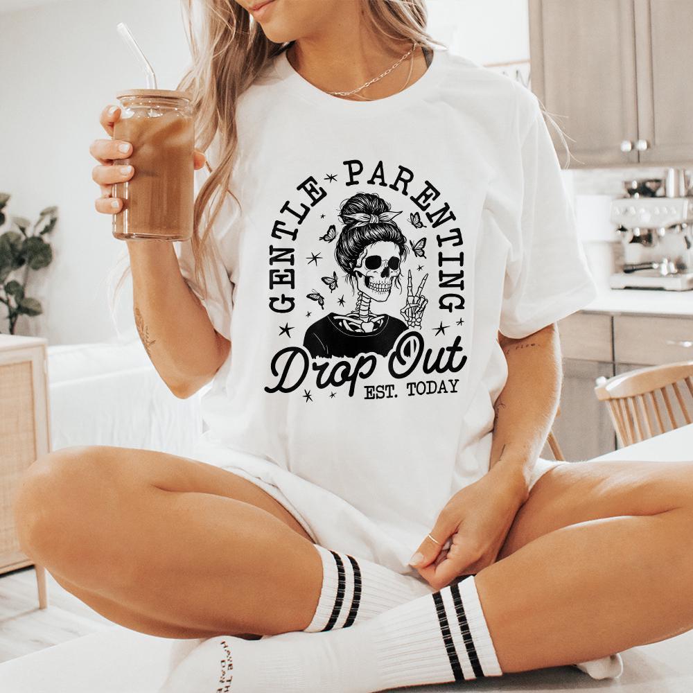 Gentle Parenting PNG, Funny Mom png - 300 DPI Design for T-Shirt