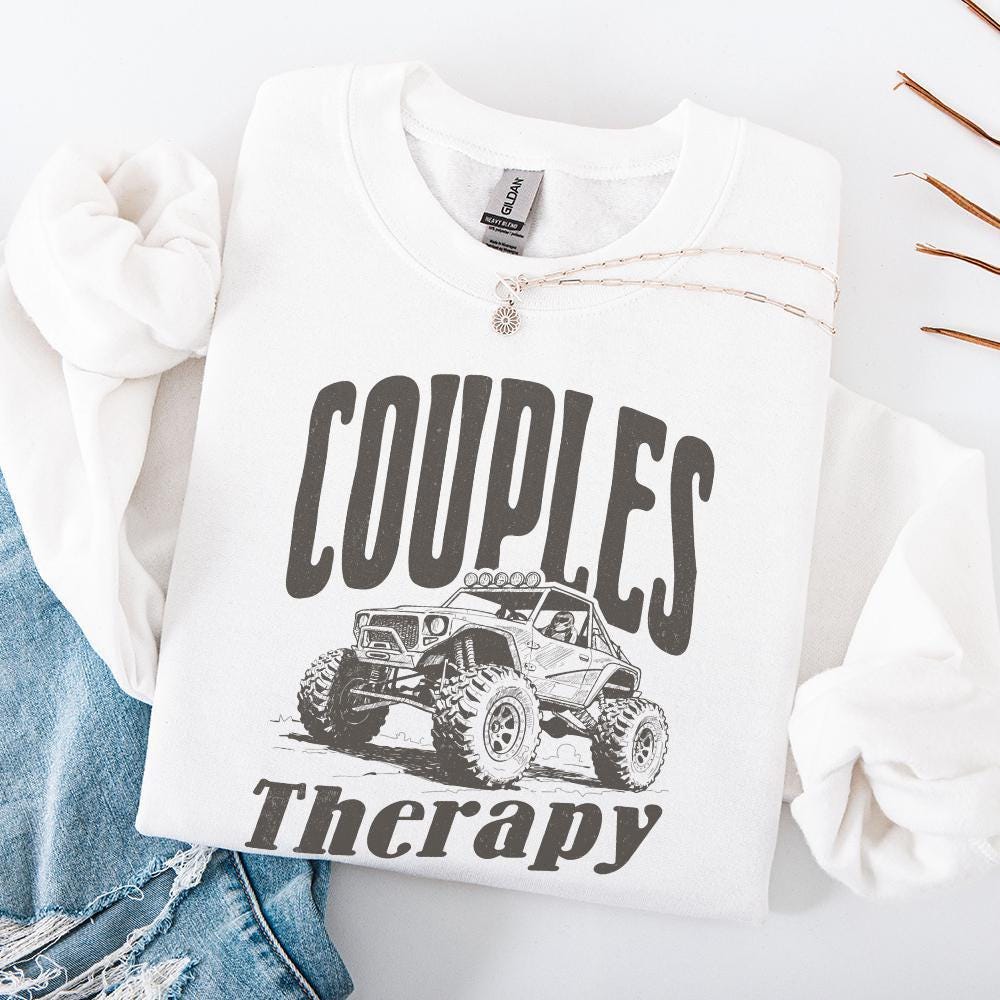 Couples Therapy PNG, Off Road Design - 300 DPI Design for T-Shirt