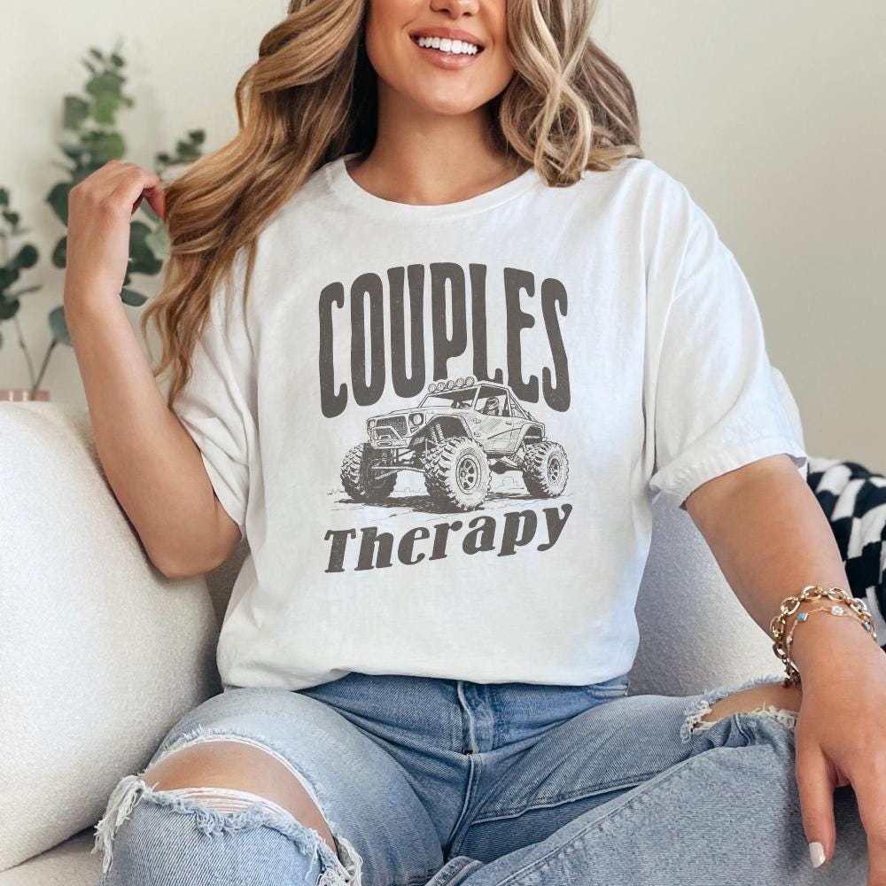 Couples Therapy PNG, Off Road Design - 300 DPI Design for T-Shirt