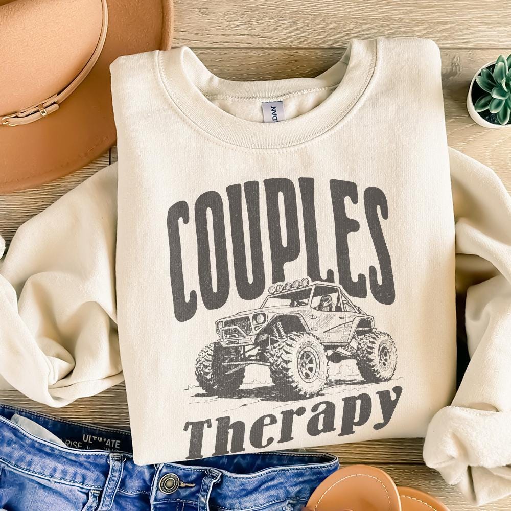 Couples Therapy PNG, Off Road Design - 300 DPI Design for T-Shirt