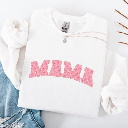 Retro Mama PNG, Strawberry Berry - 300 DPI Design for T-Shirt