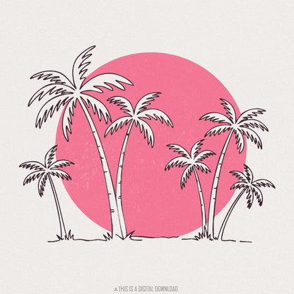 Retro Summer png PNG, Summer Shirt Design - 300 DPI Design for T-Shirt
