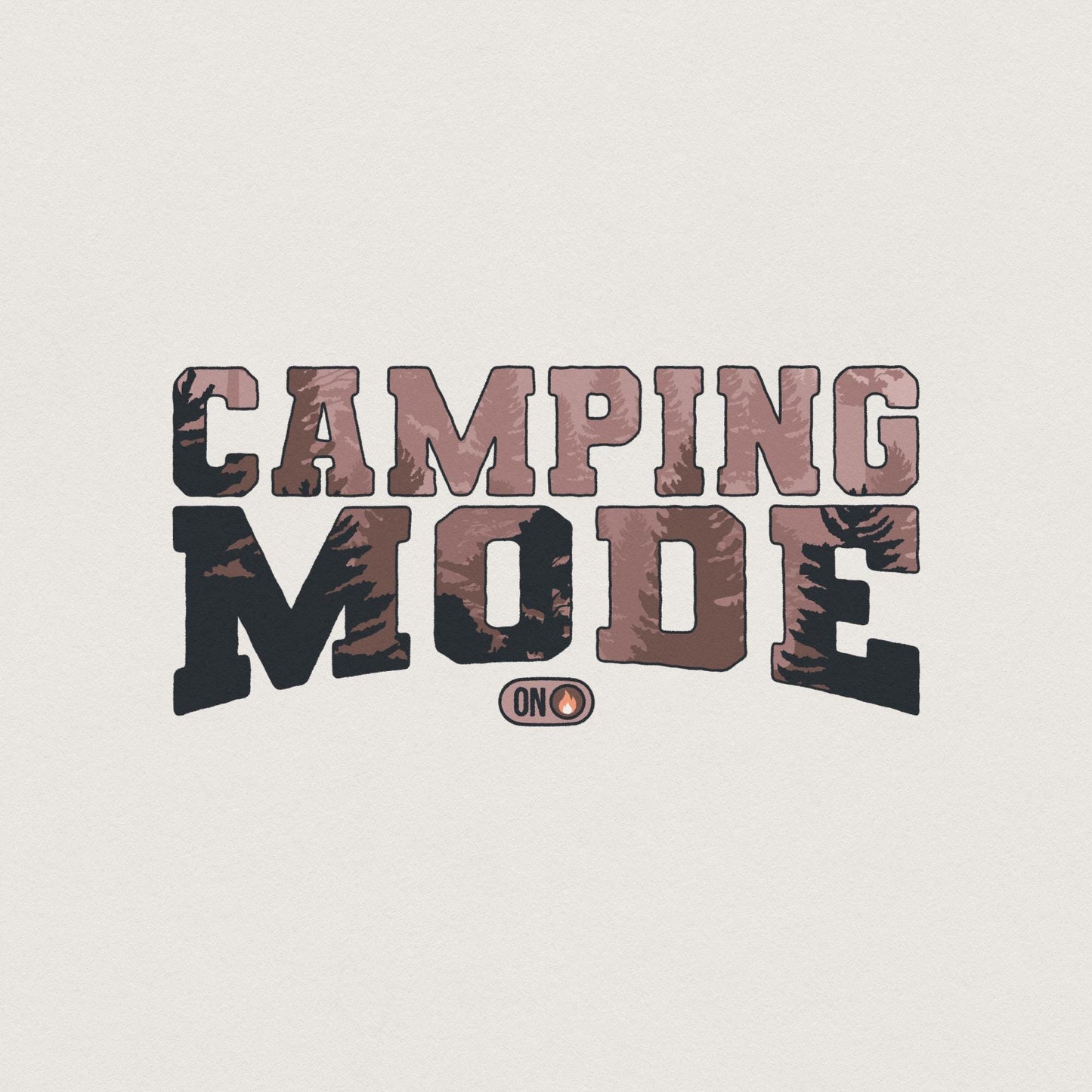 Camping Mode Adventure PNG, Camping png - 300 DPI Design for T-Shirt