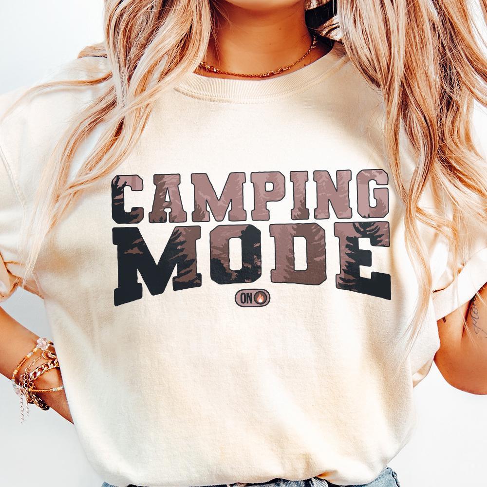 Camping Mode Adventure PNG, Camping png - 300 DPI Design for T-Shirt