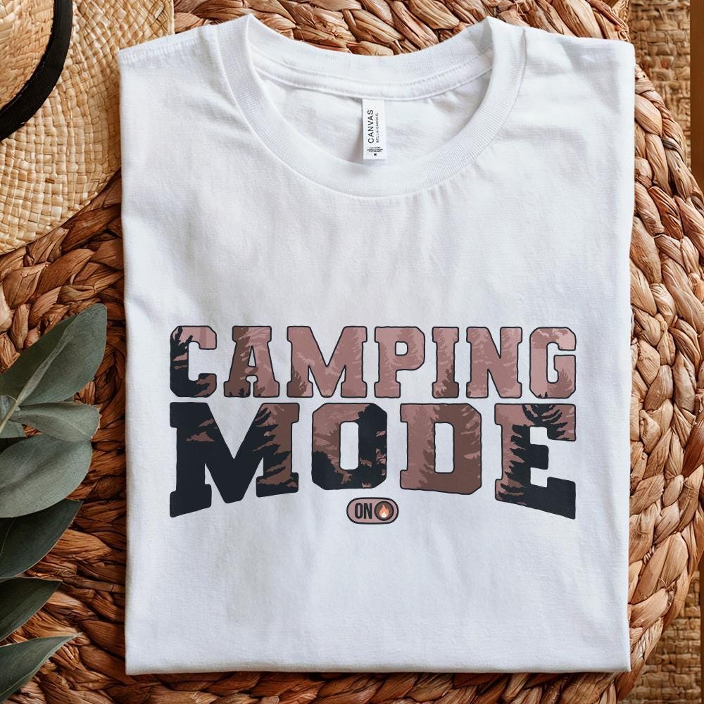 Camping Mode Adventure PNG, Camping png - 300 DPI Design for T-Shirt