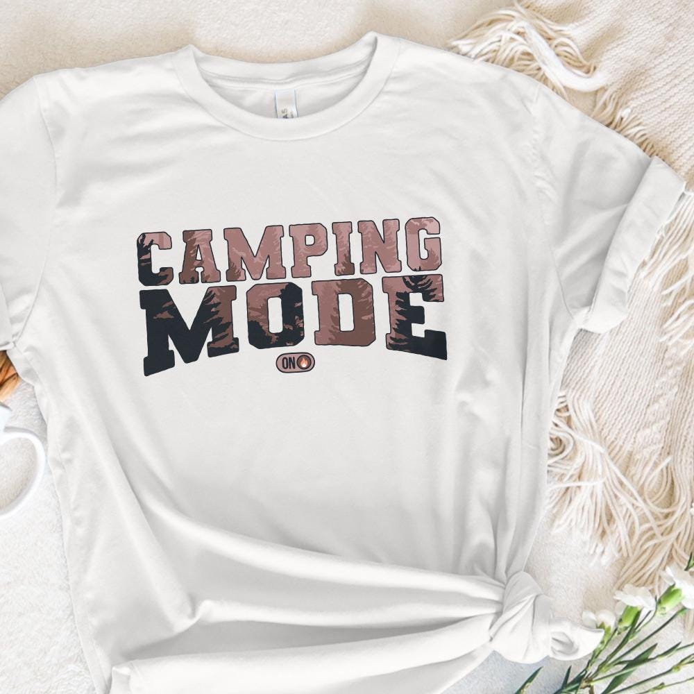 Camping Mode Adventure PNG, Camping png - 300 DPI Design for T-Shirt