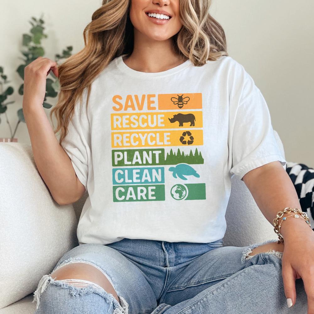 Environmental Shirt, Activist Shirt - 300 DPI Design for T-Shirt