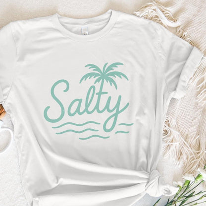 Salty Summer png, Summer Vibes PNG - 300 DPI Design for T-Shirt