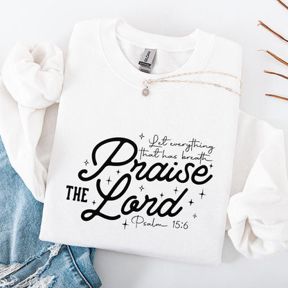 Praise The Lord PNG, Christian Shirt PNG - 300 DPI Design for T-Shirt