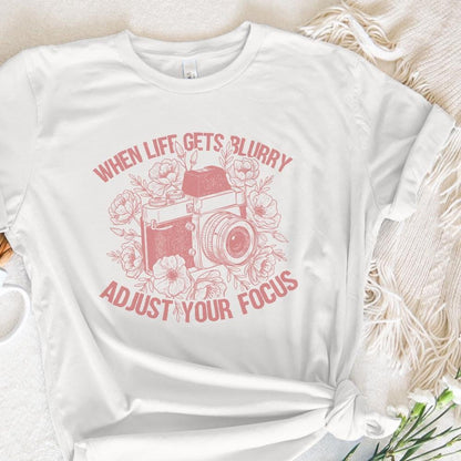 When life Gets Blurry Png, Boho Sublimation - 300 DPI Design for T-Shirt