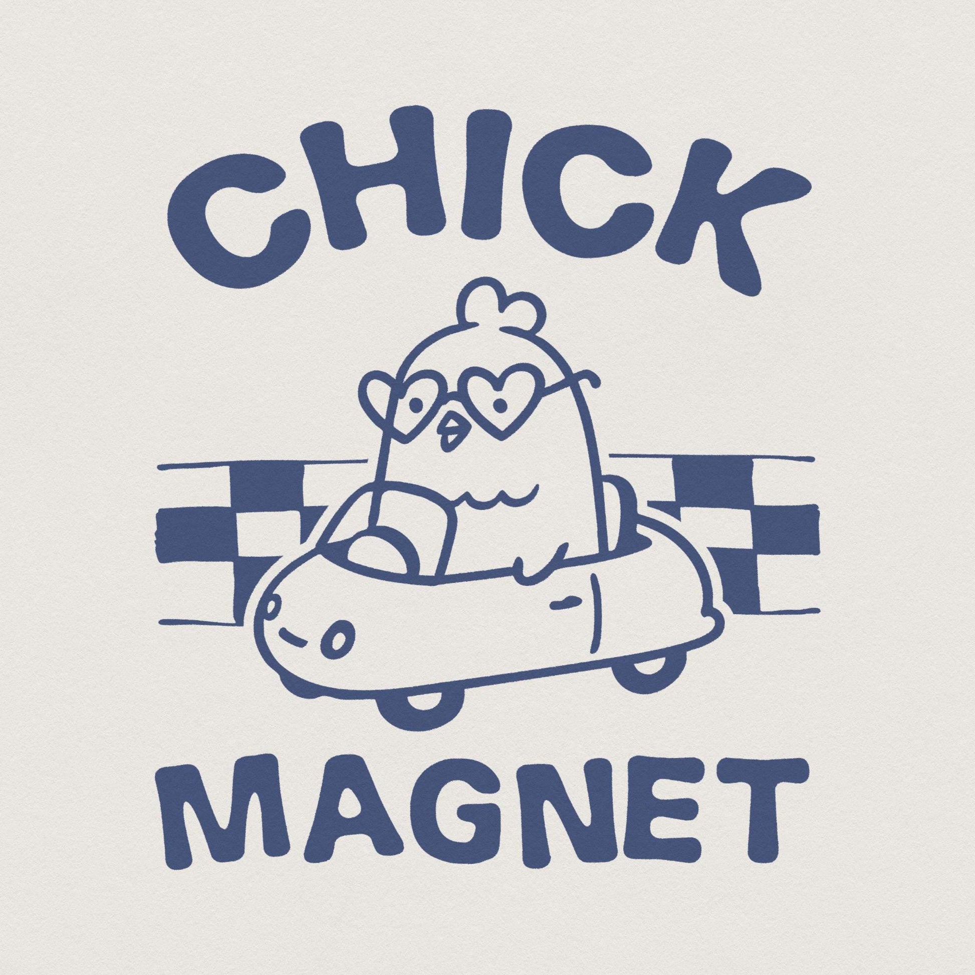 Boy Easter Chick Magnet, Baby Chick PNG - 300 DPI Design for T-Shirt