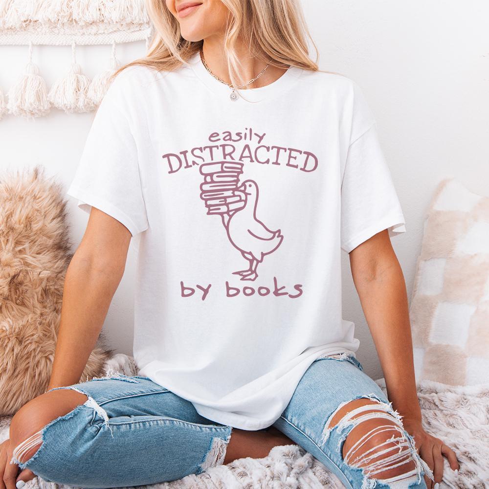 Silly Goose PNG, Book Nerd PNG - 300 DPI Design for T-Shirt
