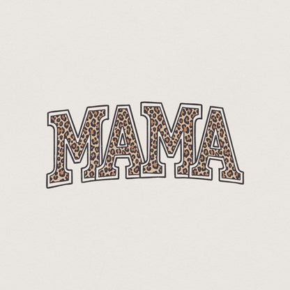 Leopard Mama PNG, Digital Download - 300 DPI Design for T-Shirt