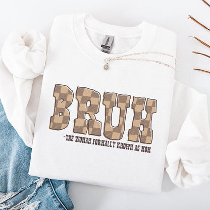 Bruh PNG, Formally Known As Mom - 300 DPI Design for T-Shirt