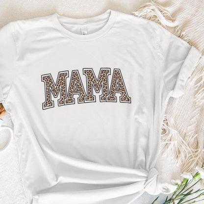 Leopard Mama PNG, Digital Download - 300 DPI Design for T-Shirt