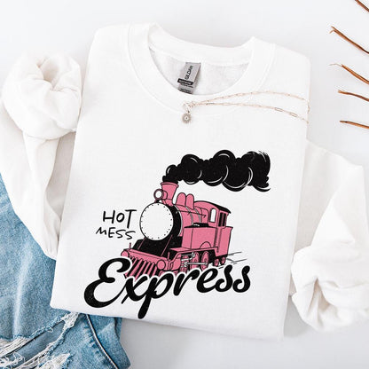 Hot Mess Express PNG, Trendy PNG - 300 DPI Design for T-Shirt
