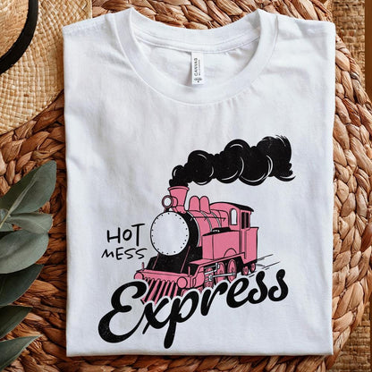 Hot Mess Express PNG, Trendy PNG - 300 DPI Design for T-Shirt