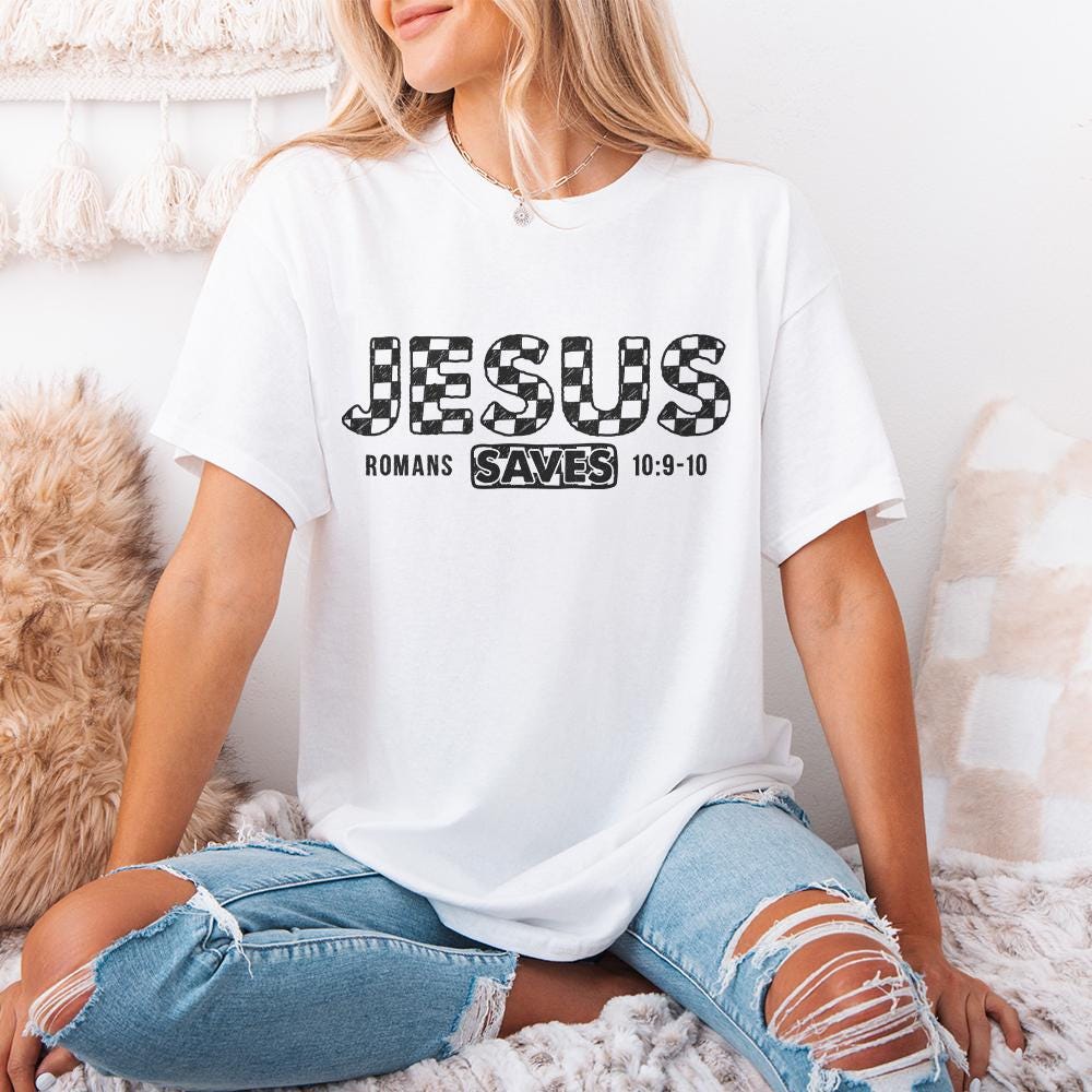 Jesus Saves PNG Design Download, sublimation png - 300 DPI Design for