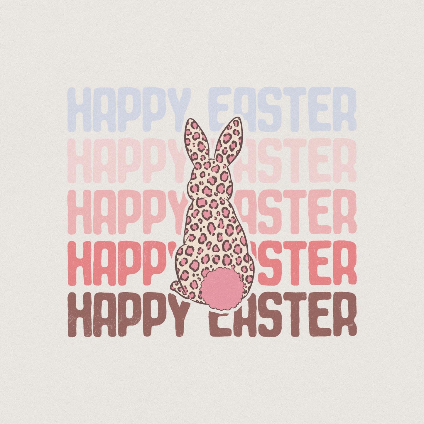 Happy Easter Bunny PNG Bundle, Easter Bunny Png - 300 DPI Design for