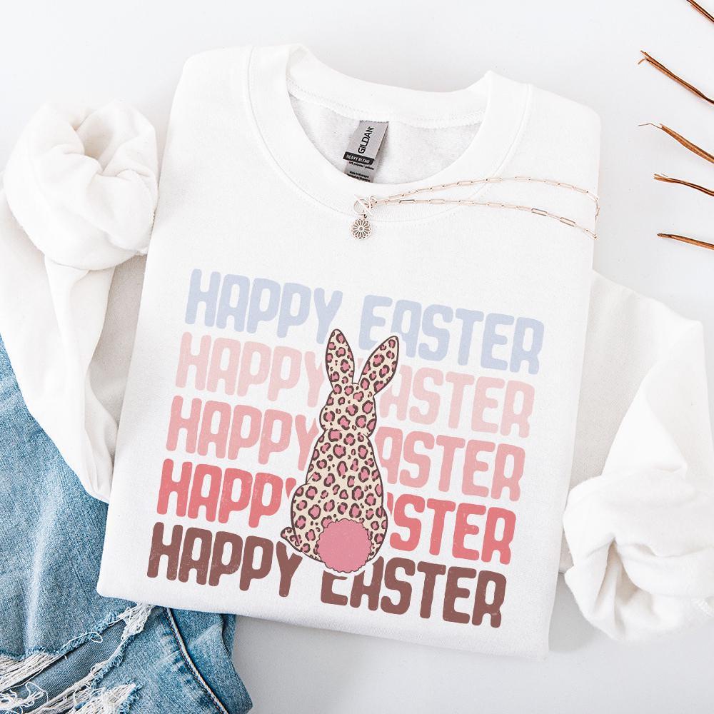 Happy Easter Bunny PNG Bundle, Easter Bunny Png - 300 DPI Design for