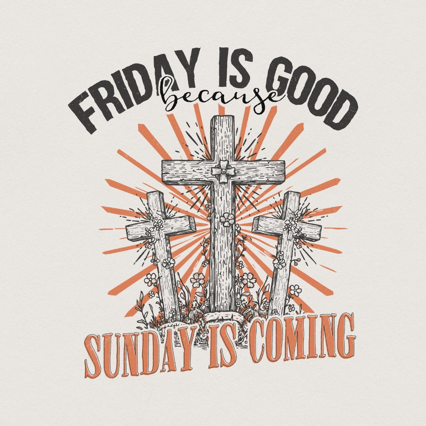 Easter Sublimation Designs, Christian PNG - 300 DPI Design for T-Shirt