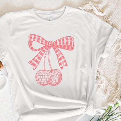 Trendy Checkered Bow PNG, Yallternative Bow Design - 300 DPI Design for