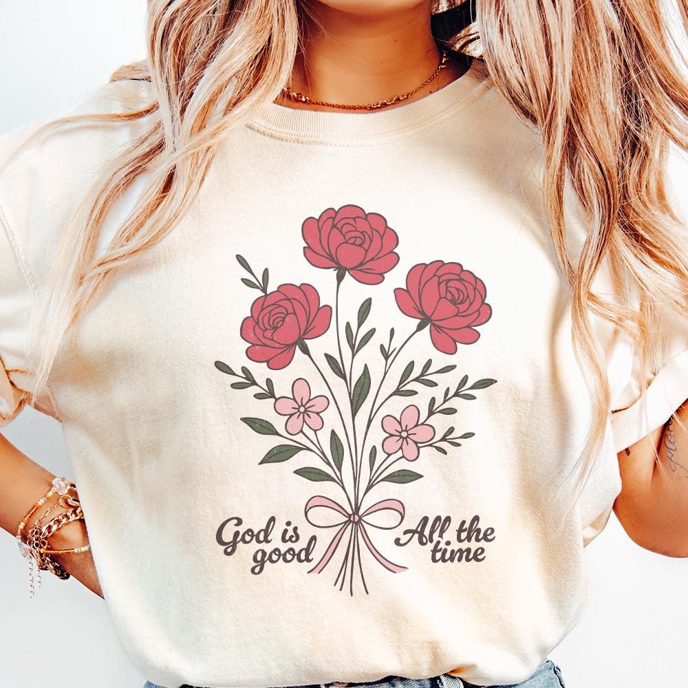 God Is Good All The Time PNG, Christian Sublimation Design - 300 DPI