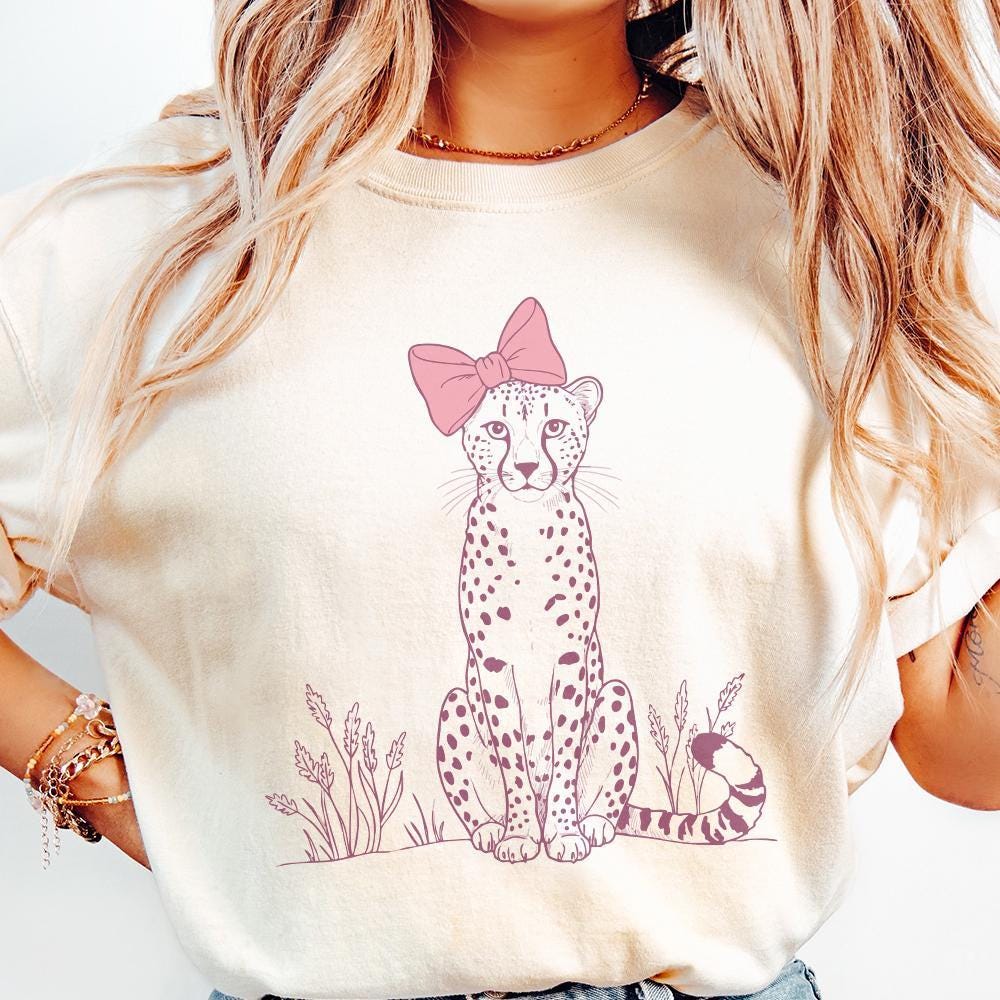 Leopard Print PNG, Coquette PNG - 300 DPI Design for T-Shirt