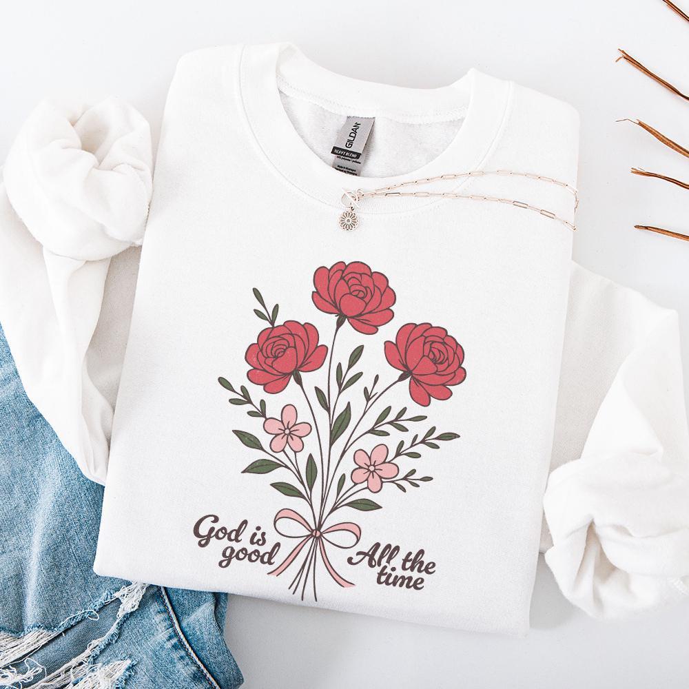 God Is Good All The Time PNG, Christian Sublimation Design - 300 DPI