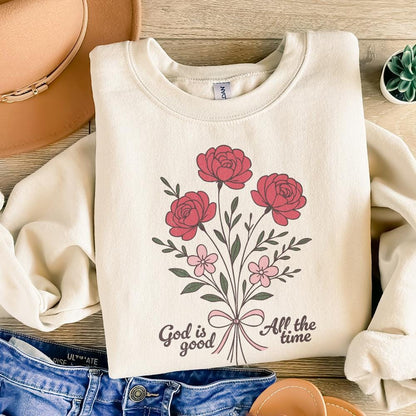 God Is Good All The Time PNG, Christian Sublimation Design - 300 DPI