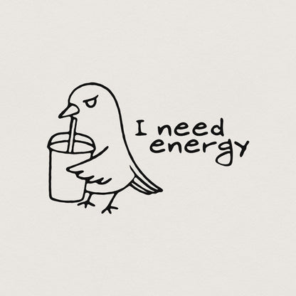 Grumpy Bird Clipart PNG, Cartoon Birds Digital - 300 DPI Design for T-Shirt