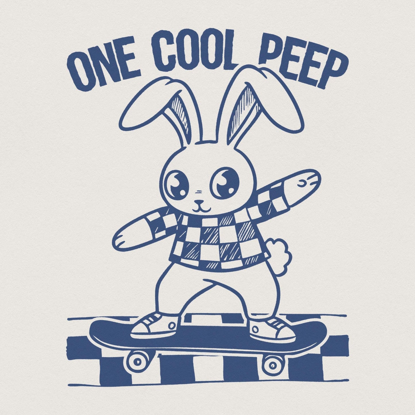 One Cool Peep png, Boys Easter png - 300 DPI Design for T-Shirt
