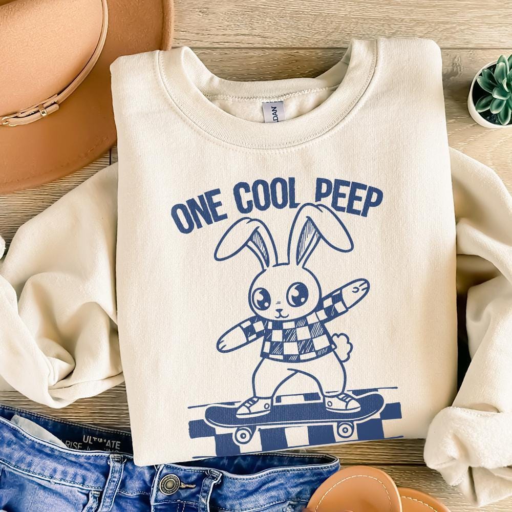 One Cool Peep png, Boys Easter png - 300 DPI Design for T-Shirt