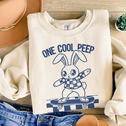 One Cool Peep png, Boys Easter png - 300 DPI Design for T-Shirt